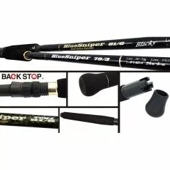 Yamaga Blanks Blue Sniper Blacky Spin Rod