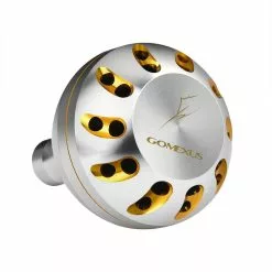 Gomexus CNC Small Spin Reel Power Knob -Fishing Rods Shop Gomexus CNC Large Spin Overhead Reel Power Knob Silver Gold