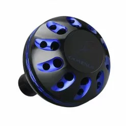 Gomexus CNC Small Spin Reel Power Knob -Fishing Rods Shop Gomexus CNC Small Spin Reel Power Knob Black Blue