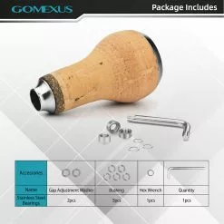 Gomexus Power Knob Cork CA27 27mm -Fishing Rods Shop Gomexus Power Knob Cork CA27 27mm Package