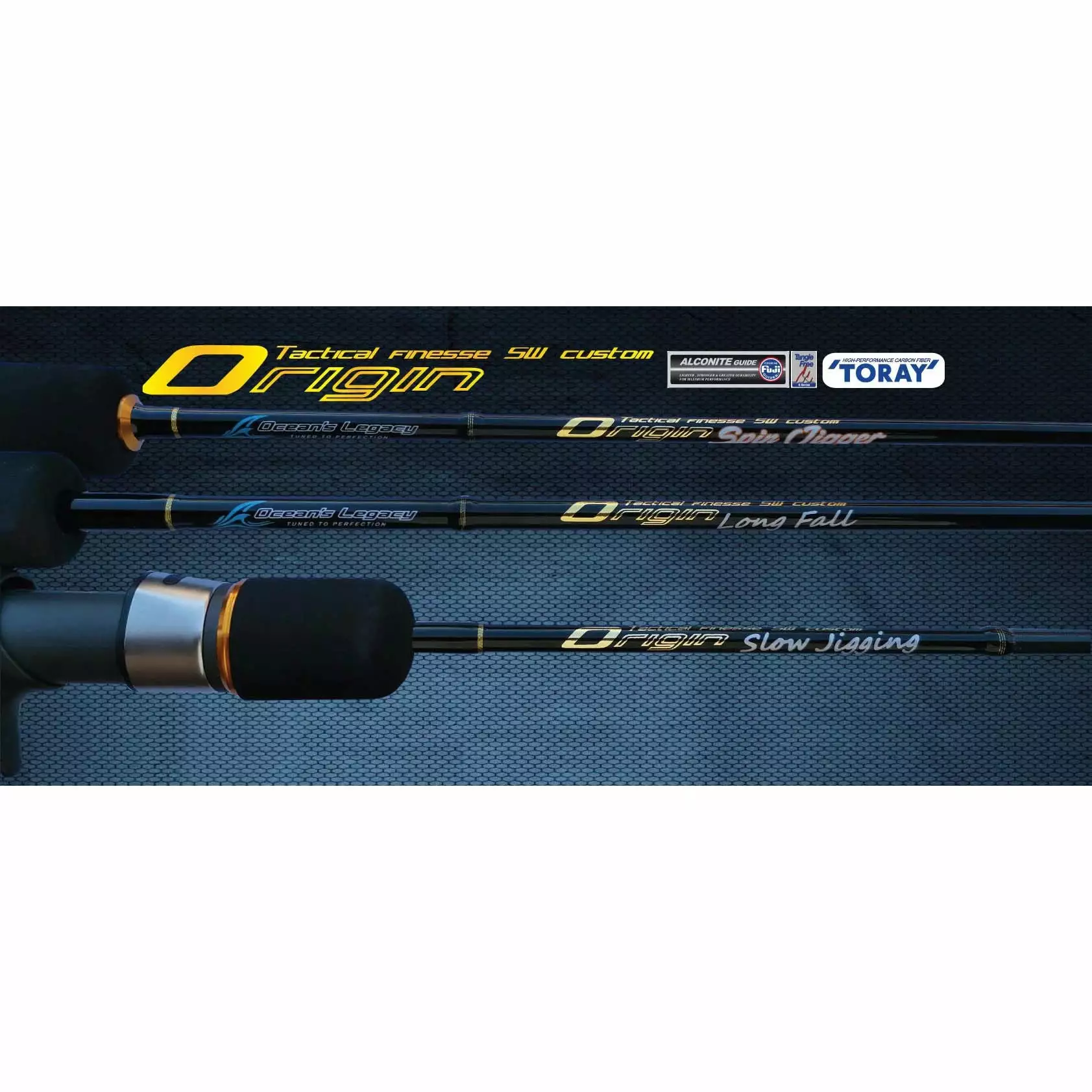 Ocean's Legacy Origin Long Fall Jigging Rod 1 Ocean's Legacy Origin Long Fall Jigging Rod