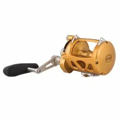 Penn International VISW Overhead Reel 9 Penn International VISW Overhead Reel -Fishing Rods Shop Penn International VISW Overhead Reel Gold Side