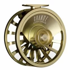 Redington Grande Fly Reel -Fishing Rods Shop Redington Grande Fly Reel Champagne Front