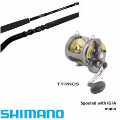 Shimano Tyrnos Game Fishing Combo