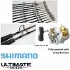 Shimano Talica / Ultimate Billfish Braid Game Fishing Combo